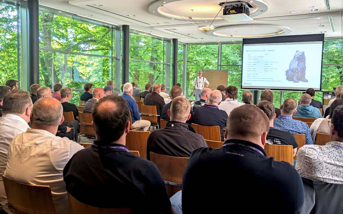 Die erste Woche unserer #GammaRoadshow2025 ist rum, und ein klarer Trend zeichnet sich ab: Die ITK-Branche ist im Aufbruch! 🚀

Weiter geht’s in Köln (20. Mai), Frankfurt (21. Mai), Stuttgart (3. Juni) und München (4. Juni).

👉 Jetzt anmelden: bit.ly/3GZjLWt