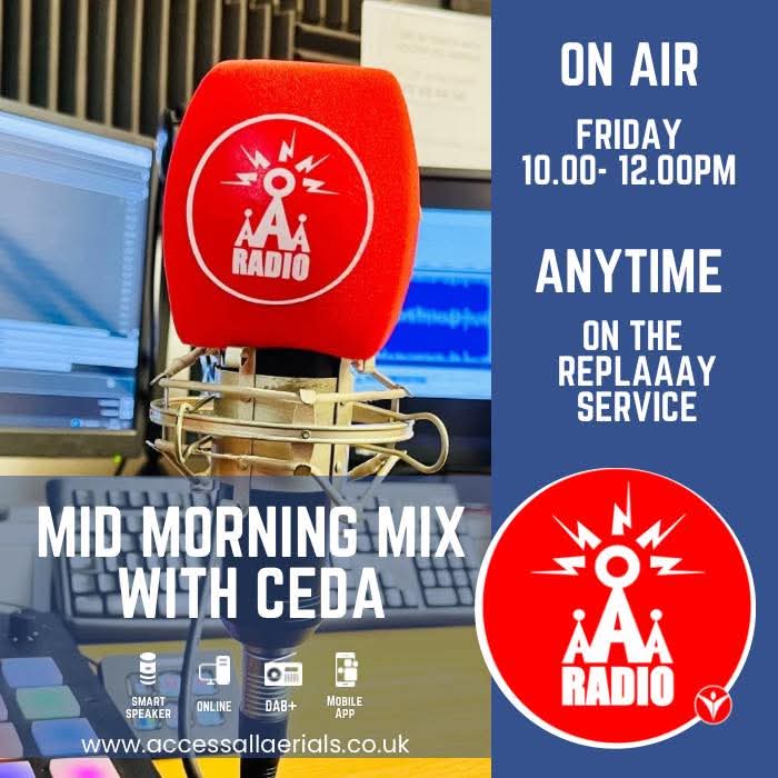 aaaonair's tweet image. Craig &amp;amp; the CEDA Crew with the Mid Morning Mix at 10am!
Make the switch from Commercial to COMMUNITY! Tune in &amp;amp; tell your friends 😁
🖥️ AccessAllAerials.co.uk
🔊 smart speaker- “Alexa- enable Access All Aerials”
📱 app- download the AAA App 📻 DAB+ across Exeter
#DevonCountyShow