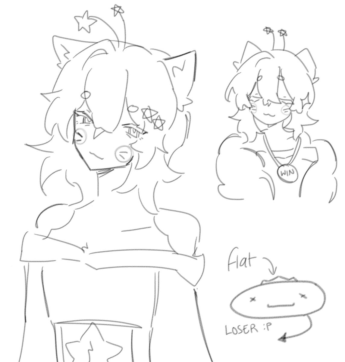 kawgetsu's tweet image. couple minutes loppezz doodles because containment breach ^_^