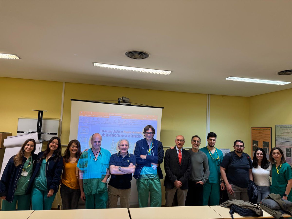 🎓Viernes de sesión, viernes de formación. Invitado de lujo, el Dr. Jesús Villar ha compartido su experiencia en la elaboración de proyectos de investigación🔬 con #anestesiaclínico 
#seguimos #sinaflojar #hoyhaymás
