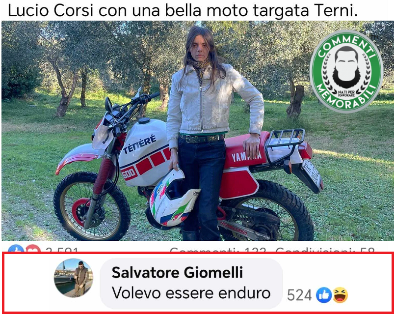 CM_Memorabili's tweet photo. C'è chi leggerà il commento cantando, e chi mente. #luciocorsi #oldbutgold #commentimemorabili https://t.co/E3T9cWOGry