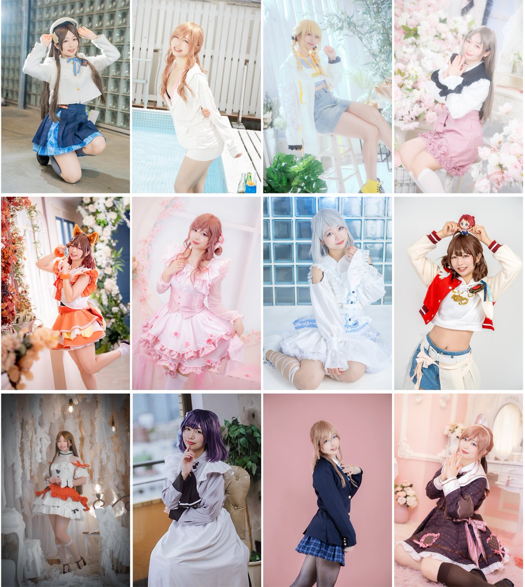 #⃣祝🎉学マス1周年
たくさんコスプレしました💮
これからもたくさんプロデュースするぞ🔥
#cosplay
