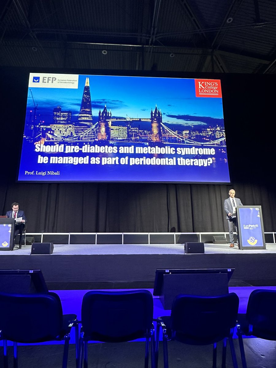 Dominika Antoniszczak (@dominikadds) on Twitter photo Thank you #EuroPerio11 for spotlighting #Diabetes in this year’s programme.
As a dentist living with diabetes, it means a lot to see the oral-systemic link taken seriously.
Great start to the day with Prof. Nibali’s talk <a href="/kingsdentistry/">Dentistry, Oral & Craniofacial Sciences at King's</a>
<a href="/PerioEurope/">EFP</a> #DMOralHealth Thank you #EuroPerio11 for spotlighting #Diabetes in this year’s programme.
As a dentist living with diabetes, it means a lot to see the oral-systemic link taken seriously.
Great start to the day with Prof. Nibali’s talk <a href="/kingsdentistry/">Dentistry, Oral & Craniofacial Sciences at King's</a>
<a href="/PerioEurope/">EFP</a> #DMOralHealth