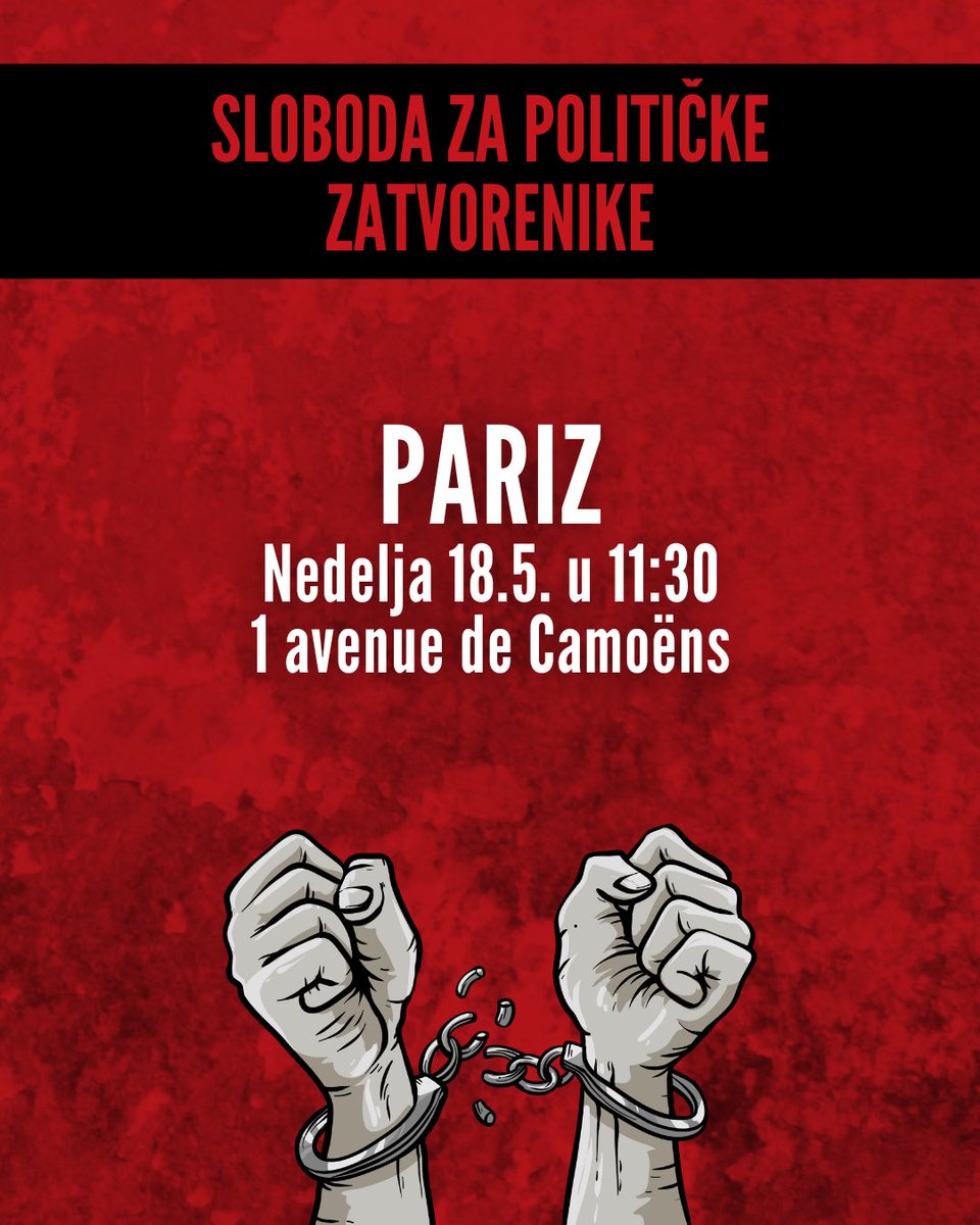 Niko nije slobodan dok svi nismo slobodni!