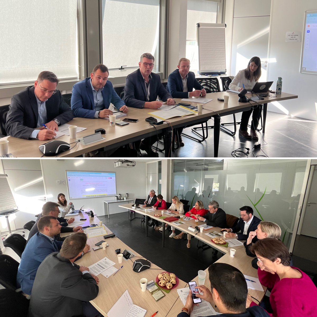 Représenté par ma collaboratrice à la réunion trimestrielle de la <a href="/GroupeFDSEA51/">FDSEA de la Marne</a>. Un point sur la ppl levant les contraintes à l’exercice du métier d’agriculteur en examen à l’Assemblée nationale, un texte d’origine sénatoriale très attendu par le monde agricole.