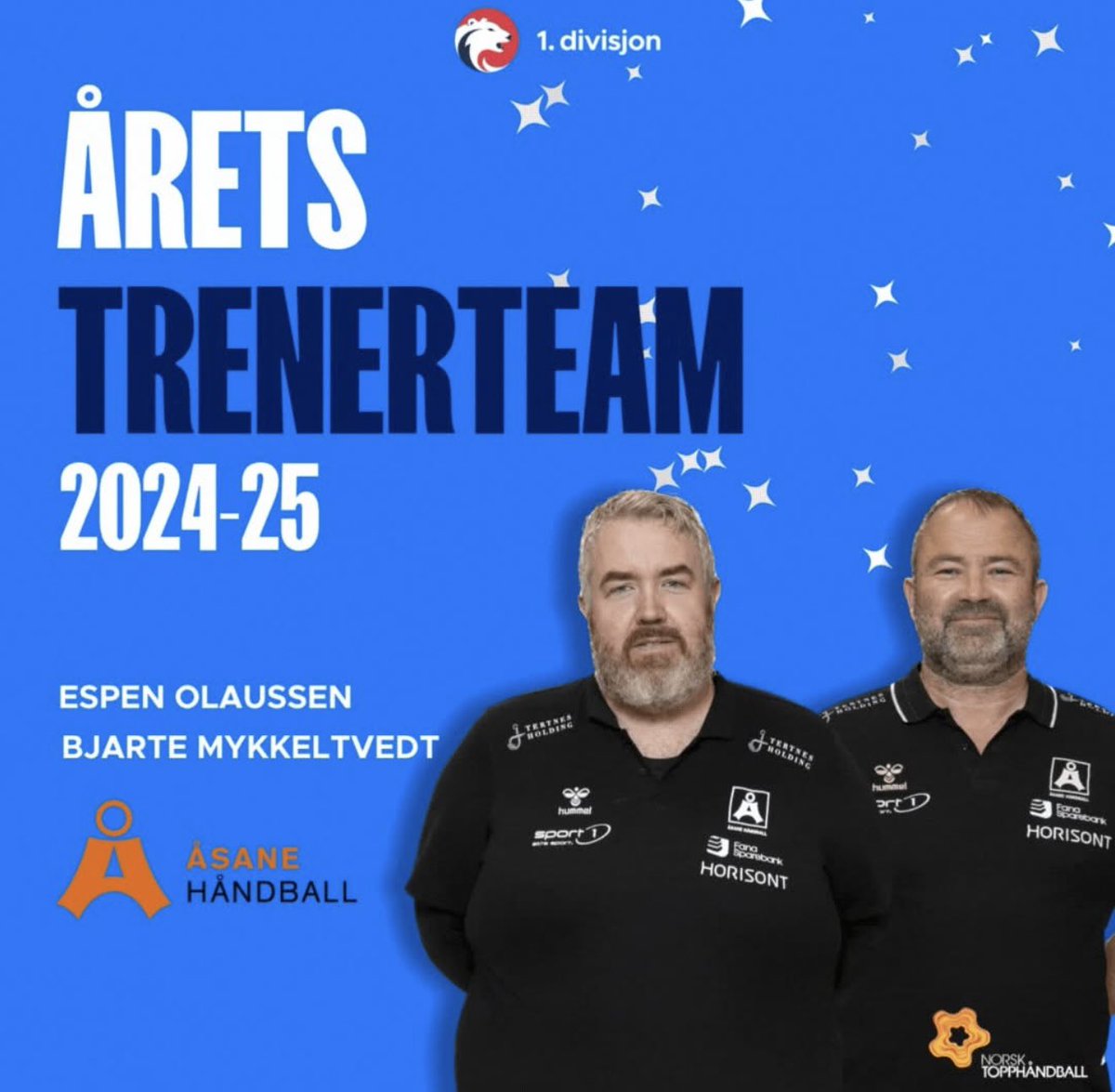 AsaneHandball's tweet photo. Vi endte opp med god uttelling på priser denne sesongen, siden Riis forsynte seg grovt.
Vi synes selv det er velfortjent 😃
Årets toppscorer
Årets nykommer
Årets lag
Årets trenerteam
#vieåsane https://t.co/iz7AbdHXFk