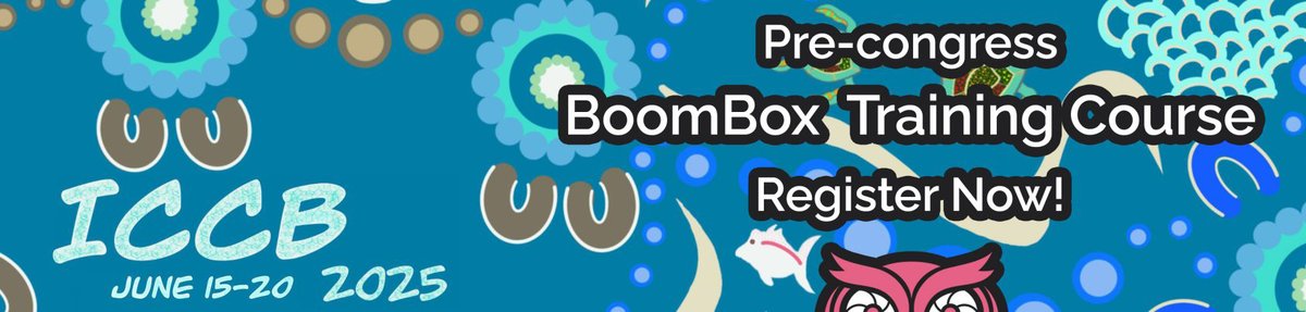 We’re thrilled to be hosting our first-ever in-person workshop on Boombox at ICCB 2025!   

Join us for a free, day-long workshop on Boombox, used in animal behavior, deterrence, &amp; HWC research.

More info: 
boomboxproject.org/iccb2025/
<a href="/ICCB2025/">ICCB</a> #ICCB2025 #BoomBox