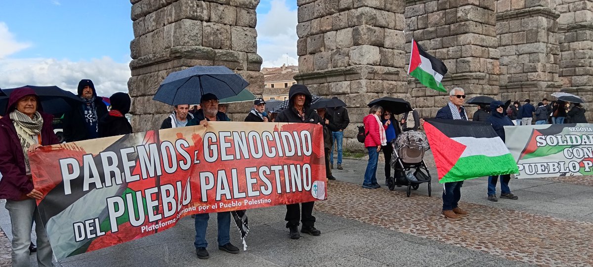 ForoSegovia's tweet photo. Segovia 15 de Mayo 2025- Acción global por Palestina. A 77 años, la Nakba continúa (1948-2025)
https://t.co/NRiAxDYkCt https://t.co/hw0uwi916f