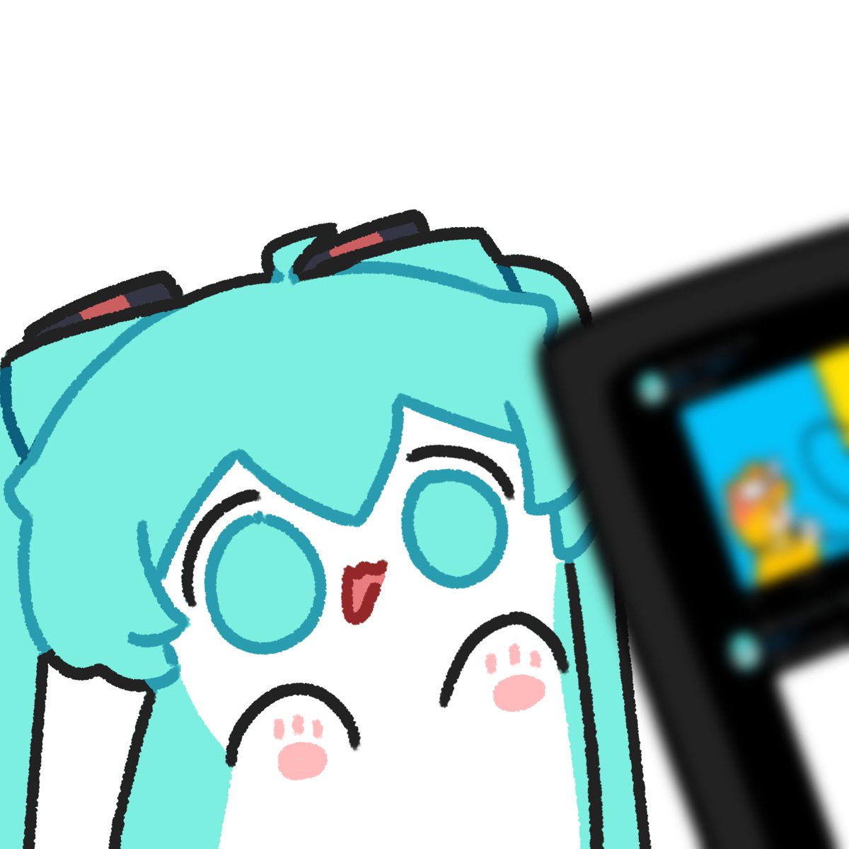 #初音ミク
私を見ろって！
