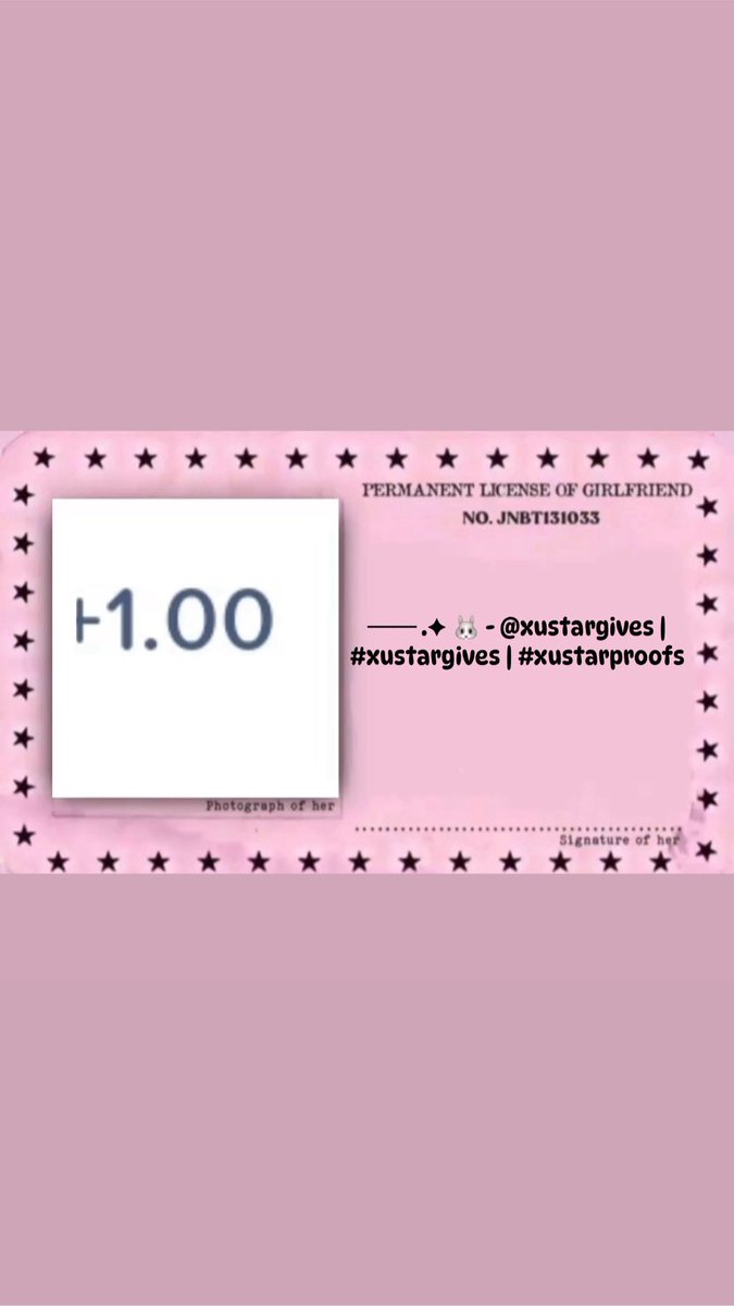 Luckywins891o's tweet photo. ── .✦ 🐰 - @xustargives | #xustargives | #xustarproofs

Prize received! Thank ü sm for the sdm! https://t.co/JFwxcCI8eo