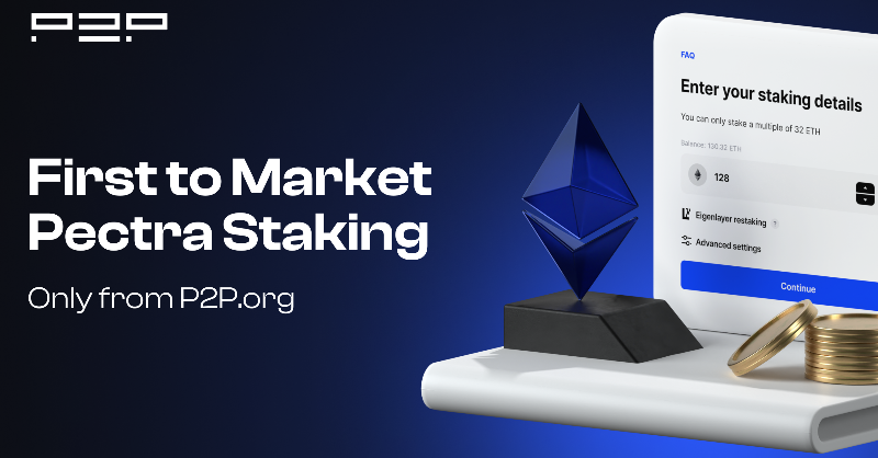 P2Pvalidator's tweet photo. Our new validator setup leverages Pectra’s 0x02 logic to auto-compound rewards, now with support for 1920 ETH per validator.
🔷 Boost network rewards over time
🔷 The longer you run, the more you gain

You won’t find this anywhere else — and it’s live now.