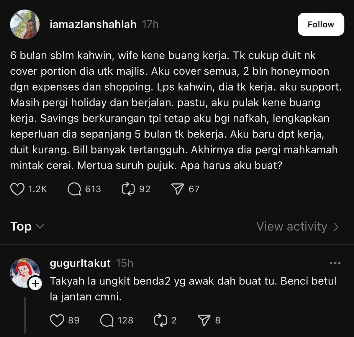 meinmokhtar's tweet photo. Lain macam ya orang dekat thread https://t.co/QcU2P4B6AV