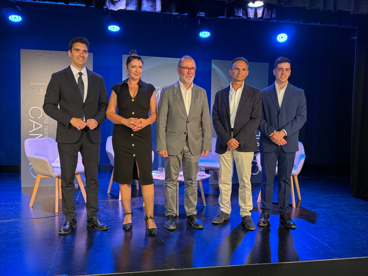 iambiente (@iambiente) on Twitter photo El Campello acoge la primera jornada de ‘A 1 hora del cambio’, organizada por <a href="/Terciario_A/">Terciario Avanzado</a> y <a href="/AMAEM_Oficial/">Aguas de Alicante</a> con el foco puesto en impulsar la digitalización para la eficiencia en la gestión de recursos.
iambiente.es/2025/05/15/el-… El Campello acoge la primera jornada de ‘A 1 hora del cambio’, organizada por <a href="/Terciario_A/">Terciario Avanzado</a> y <a href="/AMAEM_Oficial/">Aguas de Alicante</a> con el foco puesto en impulsar la digitalización para la eficiencia en la gestión de recursos.
iambiente.es/2025/05/15/el-…