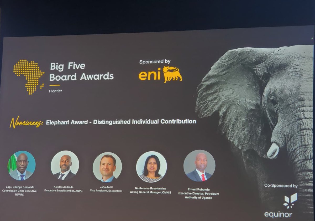 PAU_Uganda (@pau_uganda) on Twitter photo Congratulations to our Executive Director, <a href="/ErnestRubondo/">Ernest N.T Rubondo</a> , who has been recognised among the top five individuals making a Distinguished Individual Contribution to Africa’s energy industry at the 2025 Big Five Board Awards. This was during the Africa Energies Summit in London Congratulations to our Executive Director, <a href="/ErnestRubondo/">Ernest N.T Rubondo</a> , who has been recognised among the top five individuals making a Distinguished Individual Contribution to Africa’s energy industry at the 2025 Big Five Board Awards. This was during the Africa Energies Summit in London