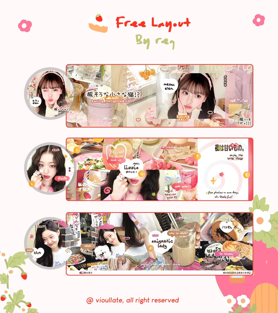 Any interaction are appreciated! 

Haloo! Dalam rangka merayakan ulang tahun <a href="/itssagy/">𝚗𝚘𝚎</a> 🥳 ada 3 FREE SLOT LAYOUT BY REQ yang bisa diclaim malam ini! 🐰🎂 

⏰️ : 19.45 WIB
💌 : by dm

Scroll ke bawah untuk more info
#zonauang