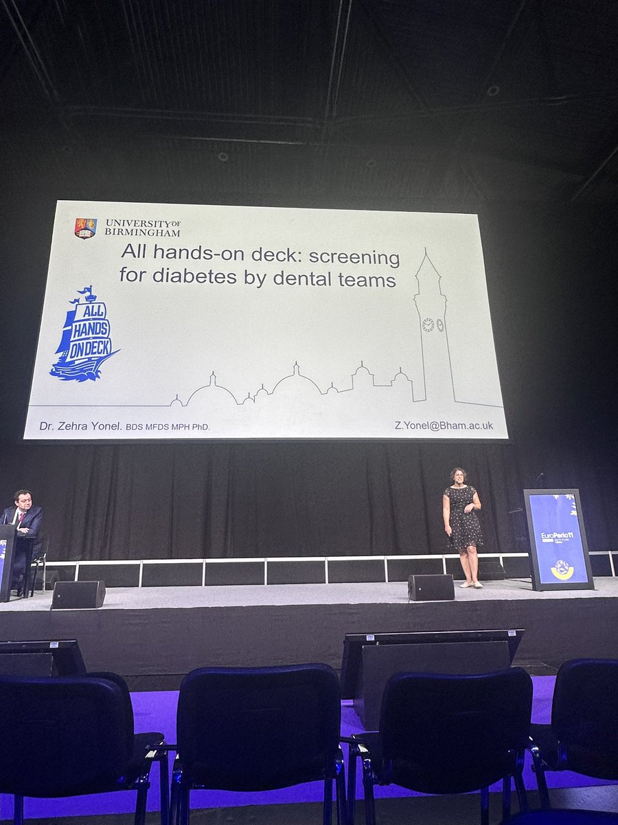 Dominika Antoniszczak (@dominikadds) on Twitter photo So proud to see Dr. <a href="/zehra_yonel/">Zehra Yonel</a> from <a href="/unibirmingham/">Uni of Birmingham</a> championing the role of dental teams in diabetes screening - showing how research translates into practice. A powerful and timely message at #EuroPerio11 🇦🇹
<a href="/NIHRresearch/">National Institute for Health and Care Research</a> <a href="/PerioEurope/">EFP</a> #DMOralHealth #gbdoc So proud to see Dr. <a href="/zehra_yonel/">Zehra Yonel</a> from <a href="/unibirmingham/">Uni of Birmingham</a> championing the role of dental teams in diabetes screening - showing how research translates into practice. A powerful and timely message at #EuroPerio11 🇦🇹
<a href="/NIHRresearch/">National Institute for Health and Care Research</a> <a href="/PerioEurope/">EFP</a> #DMOralHealth #gbdoc
