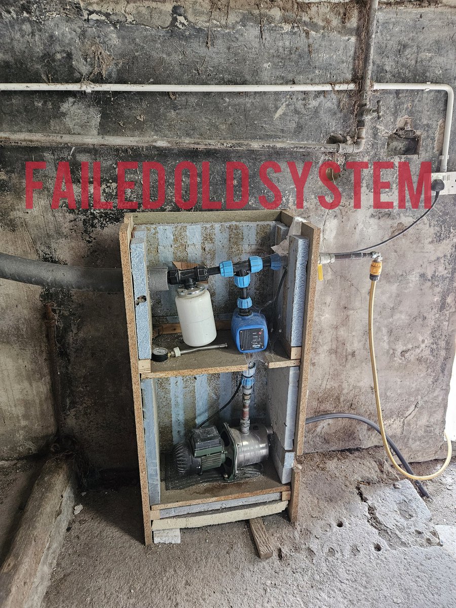 JnServices's tweet photo. A new spring water filtration system installed earlier this week on a spring supply in Oswestry, Shropshire. 

The failed old system wasn't treating the acidity and bacteria found in the UKAS accredited water report. 

A new filter system was designed to treat these contaminants https://t.co/fzCsd7XiJO