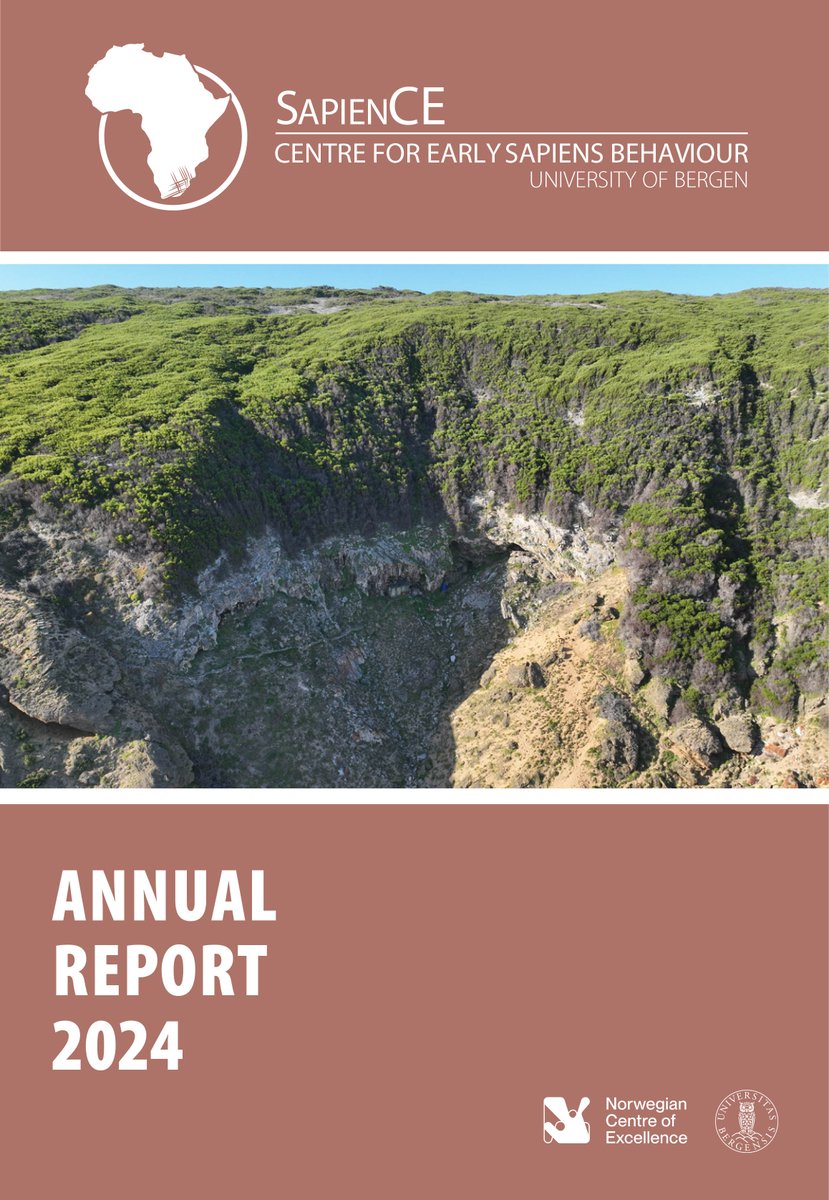 SapienCE - Centre for Early Sapiens Behaviour (@sapience_uib) on Twitter photo Learn what team SapienCE was up to in 2024! Our newest annual report is now available online. 🇳🇴🇿🇦
w3.uib.no/sites/w3.uib.n…
<a href="/forskningsradet/">Norges forskningsråd</a> <a href="/UiB/">Universitetet i Bergen</a> <a href="/WitsUniversity/">Wits University</a> Learn what team SapienCE was up to in 2024! Our newest annual report is now available online. 🇳🇴🇿🇦
w3.uib.no/sites/w3.uib.n…
<a href="/forskningsradet/">Norges forskningsråd</a> <a href="/UiB/">Universitetet i Bergen</a> <a href="/WitsUniversity/">Wits University</a>