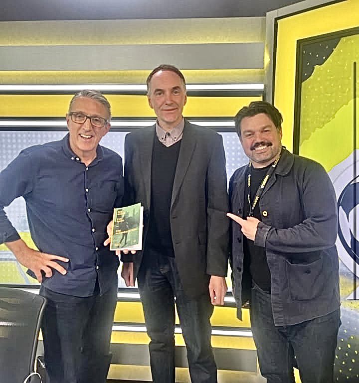 Douglas Anderson (@douglaschats) on Twitter photo A hearty thank you to the ever wonderful <a href="/BakersTweet/">Charlie Baker 💛</a> and <a href="/PaulHawksbee/">Paul Hawksbee</a> for having me on <a href="/talkSPORT/">talkSPORT</a> to speak about The Great, the Good and the Misunderstood. Nice to talk Brian Jones, Serge Gainsbourg, Florence Nightingale and the aesthetic of football in one fell swoop. A hearty thank you to the ever wonderful <a href="/BakersTweet/">Charlie Baker 💛</a> and <a href="/PaulHawksbee/">Paul Hawksbee</a> for having me on <a href="/talkSPORT/">talkSPORT</a> to speak about The Great, the Good and the Misunderstood. Nice to talk Brian Jones, Serge Gainsbourg, Florence Nightingale and the aesthetic of football in one fell swoop.