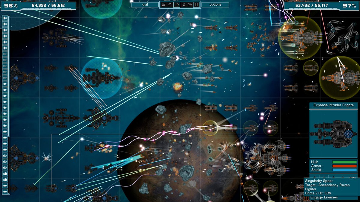 A reminder to anybody who has not heard me bang on about it:
15 years ago I released a game called 'Gratuitous Space Battles'. It was quite a hit. AFAIK it was the first ever autobattler game. We got cited in court cases over IP precedents etc. Anyway...
Here we are 15 years