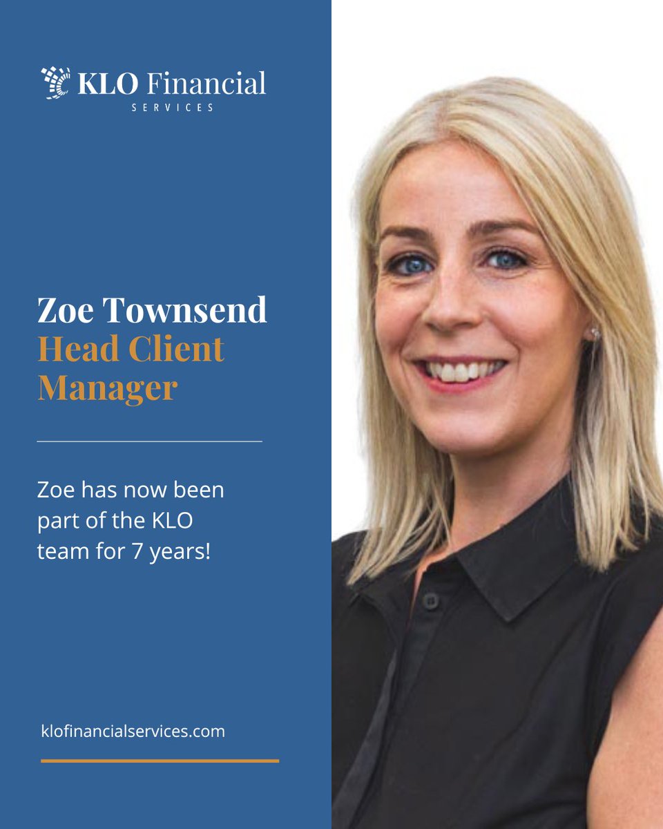 KLOFinancial's tweet image. Congratulations to Zoe on reaching an incredible 7-year #milestone with KLO Financial Services! 👏
Her commitment, knowledge, and client-first approach continue to make a real impact across the team.
Here’s to the next chapter of your KLO journey!
#ClientManagement