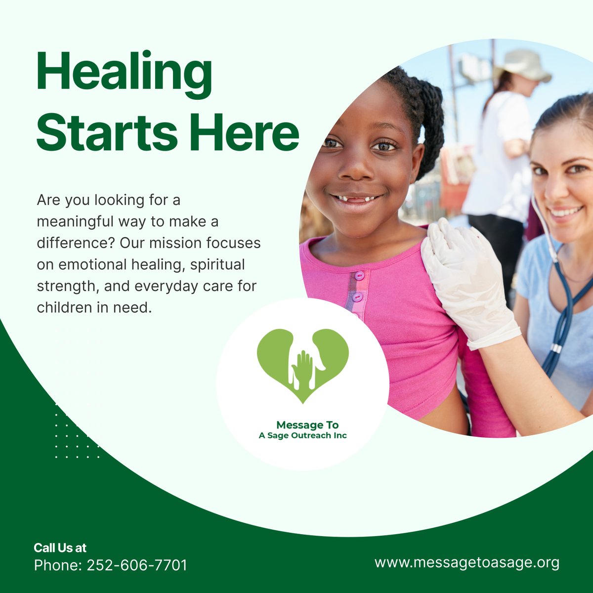 message2sage's tweet photo. We bring compassion where it’s needed most—through safe spaces, faithful service, and loving support. There’s room for you in this mission of hope. Get in touch with us today and take action. 

#ClaytonNC #NonprofitOrganization #HopeHeals https://t.co/4AFlN32CM7