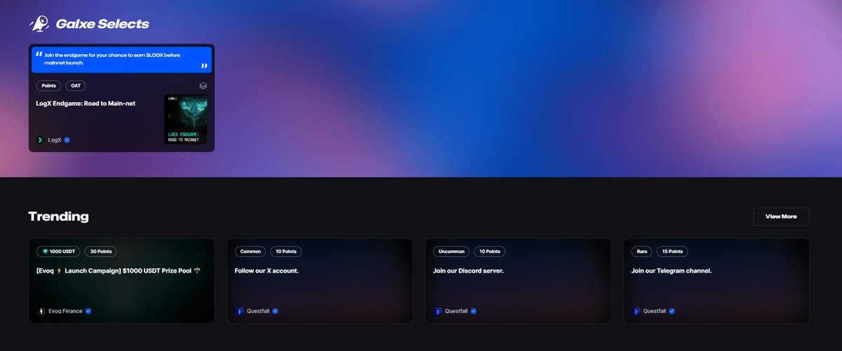 We are trending on <a href="/Galxe/">Galxe</a> 

🚀🚀Questfall is coming in HOT!!🚀🚀

Deflationary mining is the next narrative in crypto. 

Tell your mom, tell your brother, tell your cat.....
DON'T miss it!!!

app.galxe.com/quest/Questfal…

#Crypto #Blockchain #Bitcoin #Altcoins