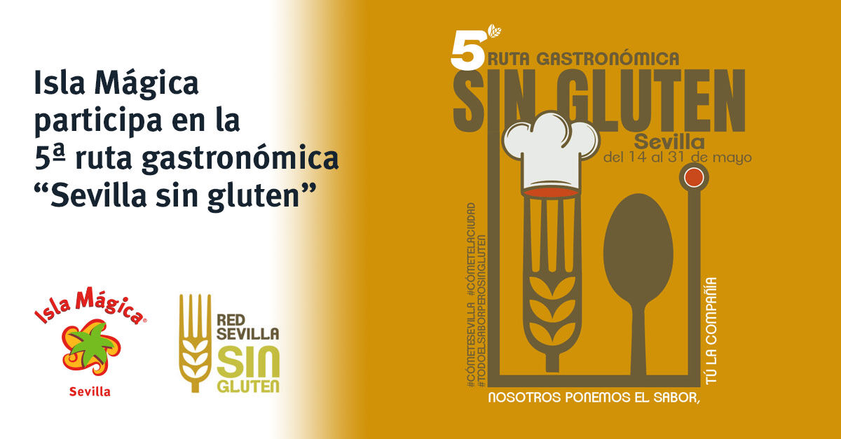 ASET (@aseturismo) on Twitter photo 🎢🍽 <a href="/islamagica/">Isla Mágica</a>, uno de nuestros asociados, participa en la 5ª edición de la Ruta Gastronómica Sin Gluten, organizada por el <a href="/Ayto_Sevilla/">Ayuntamiento de Sevilla</a>. Una cita ya consolidada que apuesta por una cocina segura, creativa e inclusiva.
#IslaMágica #RutaSinGluten #SevillaSinGluten #ASET 🎢🍽 <a href="/islamagica/">Isla Mágica</a>, uno de nuestros asociados, participa en la 5ª edición de la Ruta Gastronómica Sin Gluten, organizada por el <a href="/Ayto_Sevilla/">Ayuntamiento de Sevilla</a>. Una cita ya consolidada que apuesta por una cocina segura, creativa e inclusiva.
#IslaMágica #RutaSinGluten #SevillaSinGluten #ASET