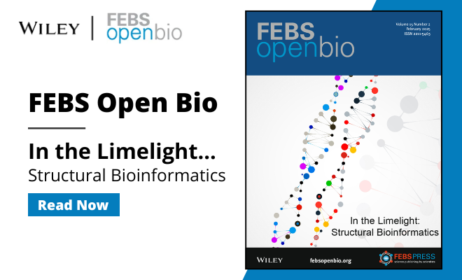 Wiley Biomedical Science (@wileybiomedical) on Twitter photo 🎺New Issue Alert 🎺
Check out the latest 'In the LimeLight Issue' from <a href="/FEBSOpenBio/">FEBS Open Bio</a>. This issue focuses on Structural Bioinformatics.
Read it now: ow.ly/TU1M50VSAtT
#FEBSPress 🎺New Issue Alert 🎺
Check out the latest 'In the LimeLight Issue' from <a href="/FEBSOpenBio/">FEBS Open Bio</a>. This issue focuses on Structural Bioinformatics.
Read it now: ow.ly/TU1M50VSAtT
#FEBSPress