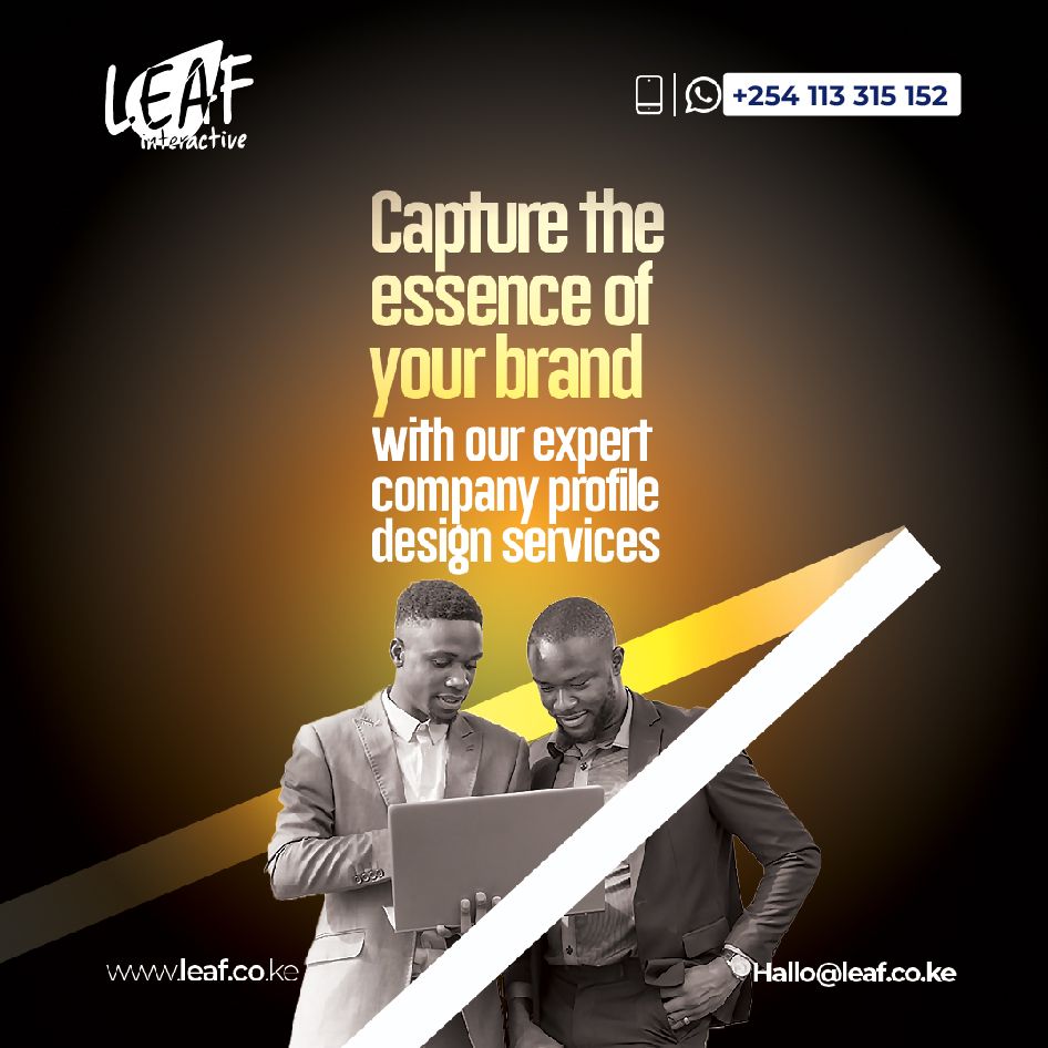 We don't just design company profiles; we translate your brand's essence into a compelling story that captivates. Get expert design that truly reflects who you are.

Whatsapp 📲 0101957700
Call 📲 0101957700
