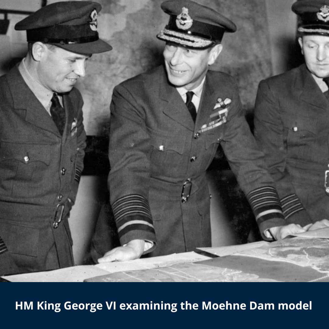RAFBF's tweet photo. Today marks the 82nd anniversary of the #DambustersRaid.
On 16 May 1943, the brave airmen from 617 Squadron embarked on a daring mission: to breach the German dams Möhne, Eder and Sorpe.
Learn more about the Dambuster's Raid
➡️ https://t.co/EJPkmiaaGT https://t.co/OyMfe4DbM9