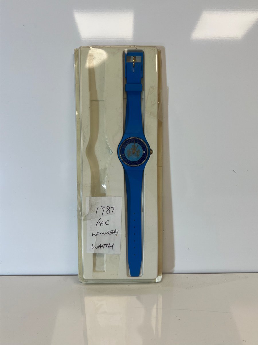 Some classic memorabilia from the 87 Cup Final. Do you have any from the day? 

#PUSB #SBA