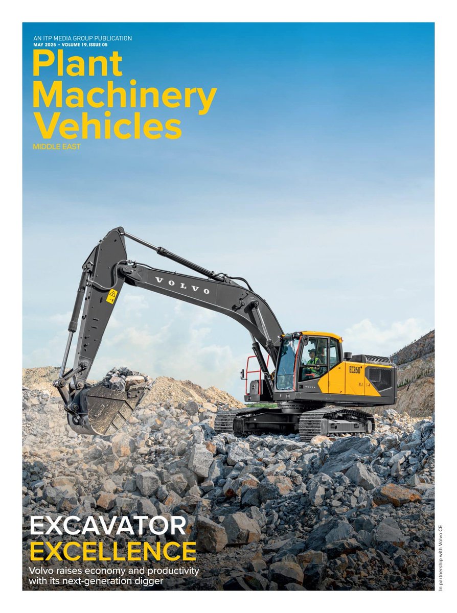 Have you read the latest issue of PMV Middle East? Our May issue spotlights Volvo's new-generation excavator launch and brings you highlights of Bauma 2025
Read here: zurl.co/04j0d
#pmv #magazine #constructionmachinery #bauma #volvoce #excavators #vans