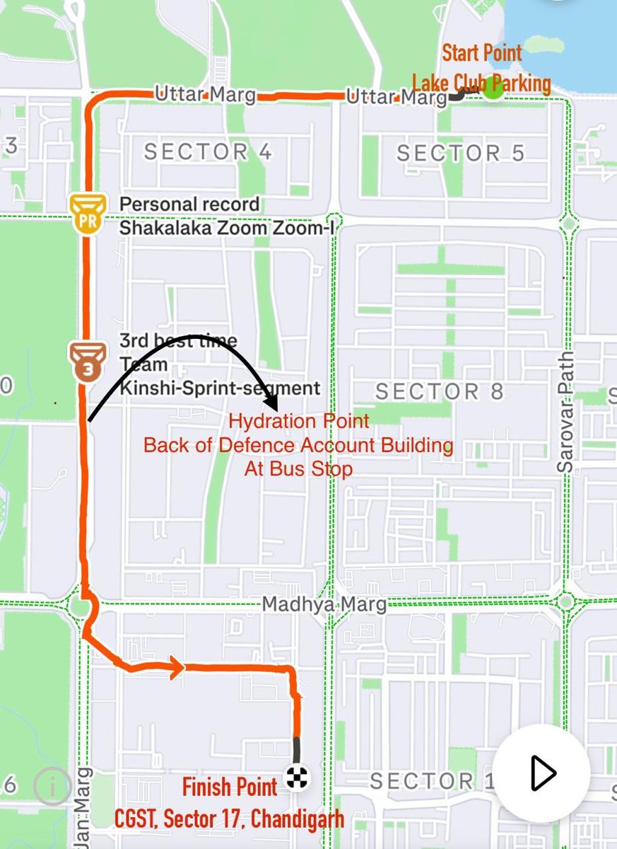 CGST Commissionerate, Chandigarh (@cgstchandigarh) on Twitter photo Route of Cycle Marathon on SUNDAY 18th May,2025 .
#cbic
#dgts
#fightobesity
#8yearsofGST
<a href="/cgstchdzone/">CGST Chandigarh Zone</a> Route of Cycle Marathon on SUNDAY 18th May,2025 .
#cbic
#dgts
#fightobesity
#8yearsofGST
<a href="/cgstchdzone/">CGST Chandigarh Zone</a>