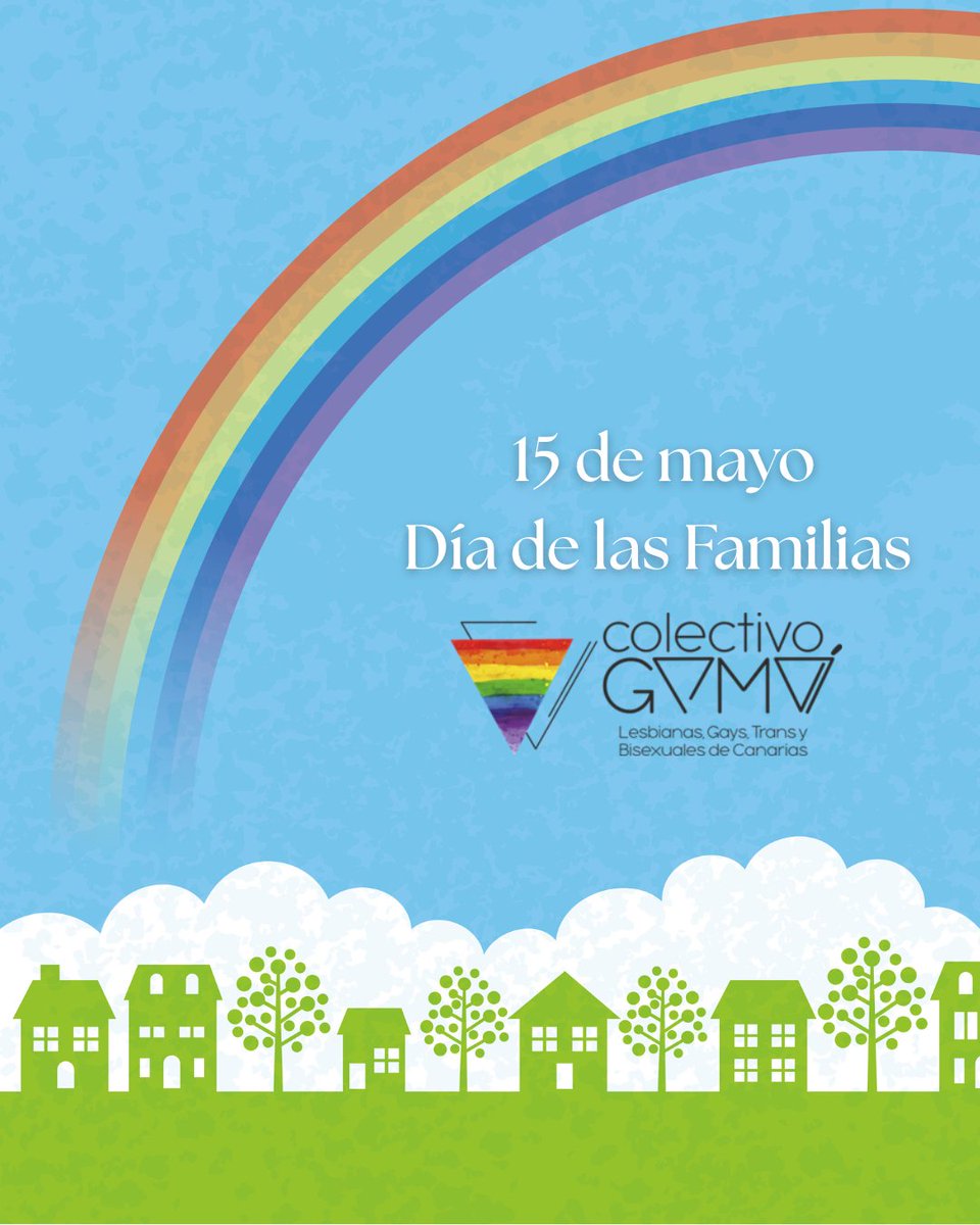 Hoy en el #Díadelasfamilias reivindicamos su diversidad, reivindicamos que existen diversos modelos de familia y todas son igual de válidas. Exigimos que todas las administraciones públicas cumplan con la ley LGTBI+  
Exigimos visibilidad, justicia y dignidad