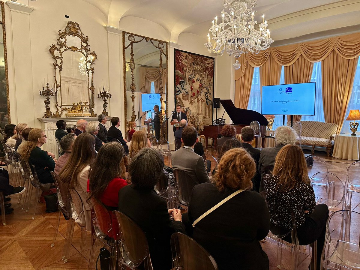 Italy in UK (@italyinuk) on Twitter photo Talking about vaccines and the future of prevention and public health: thanks to Prof. Andrew Pollard <a href="/ajpollard1/">Andrew Pollard</a> and Prof. Mariagrazia Pizza for guiding us on journey through the latest scientific advances
<a href="/aisuk_info/">AISUK Association of Italian Scientists in the UK</a> Talking about vaccines and the future of prevention and public health: thanks to Prof. Andrew Pollard <a href="/ajpollard1/">Andrew Pollard</a> and Prof. Mariagrazia Pizza for guiding us on journey through the latest scientific advances
<a href="/aisuk_info/">AISUK Association of Italian Scientists in the UK</a>