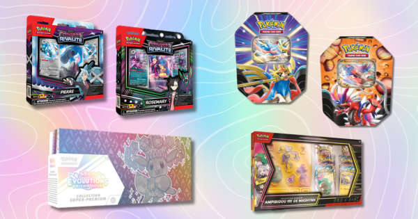 KonixInteract's tweet photo. Aujourd'hui, c’est Noël pour les fans de TCG ! : Pokébox, decks Rivalité, collection Super-Premium… y’a du très lourd qui sort 👀
L'occasion de bien protéger vos nouvelles cartes avec nos sleeves 👀
Lequel allez vous choisir ? 👇
#Konix #TCG #Sleeves #Pokemon https://t.co/hXAQbaRx2g