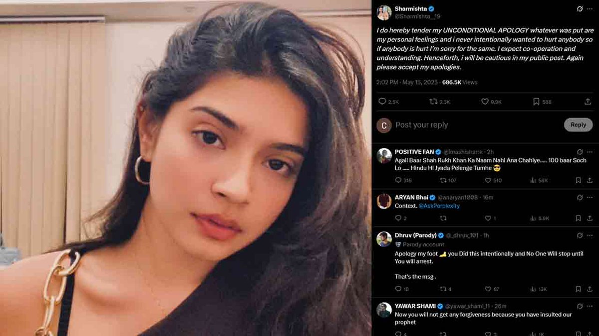 🚨 Wake Up, America – Pay Attention to India!

This is what happens when you dare to challenge Islam. 

When Hindu influencer Sharmishta spoke out against the brutal massacre of Hindus in Pahalgam, Kashmir, she was immediately bombarded with death, rape, and beheading threats