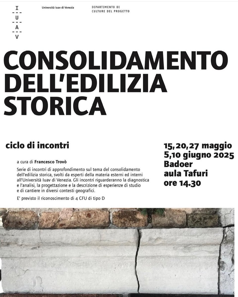 massimiliano furini (@maxfurini) on Twitter photo Il 10 giugno, grazie a <a href="/FrancescoTrovo/">Francesco Trovo'</a>, interverro' a Palazzo Badoer #IUAV #venezia con tematiche a me care #restauro #architecture #architecture Il 10 giugno, grazie a <a href="/FrancescoTrovo/">Francesco Trovo'</a>, interverro' a Palazzo Badoer #IUAV #venezia con tematiche a me care #restauro #architecture #architecture