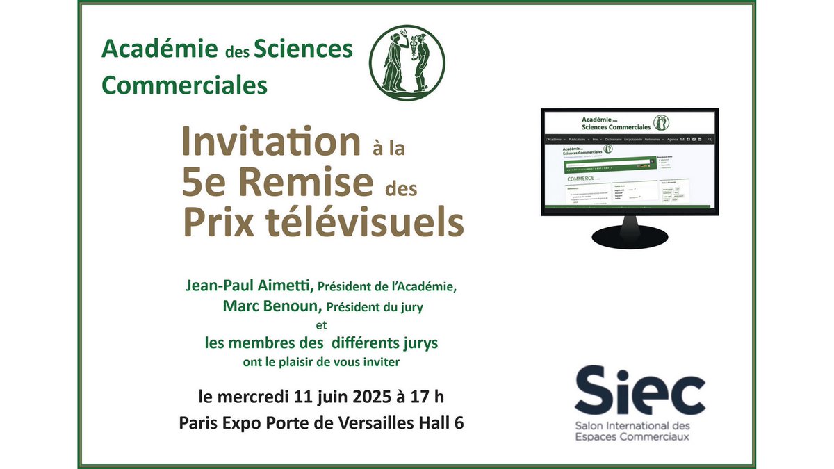 Académie des Sciences Commerciales ➡ dictionnaire tweet media