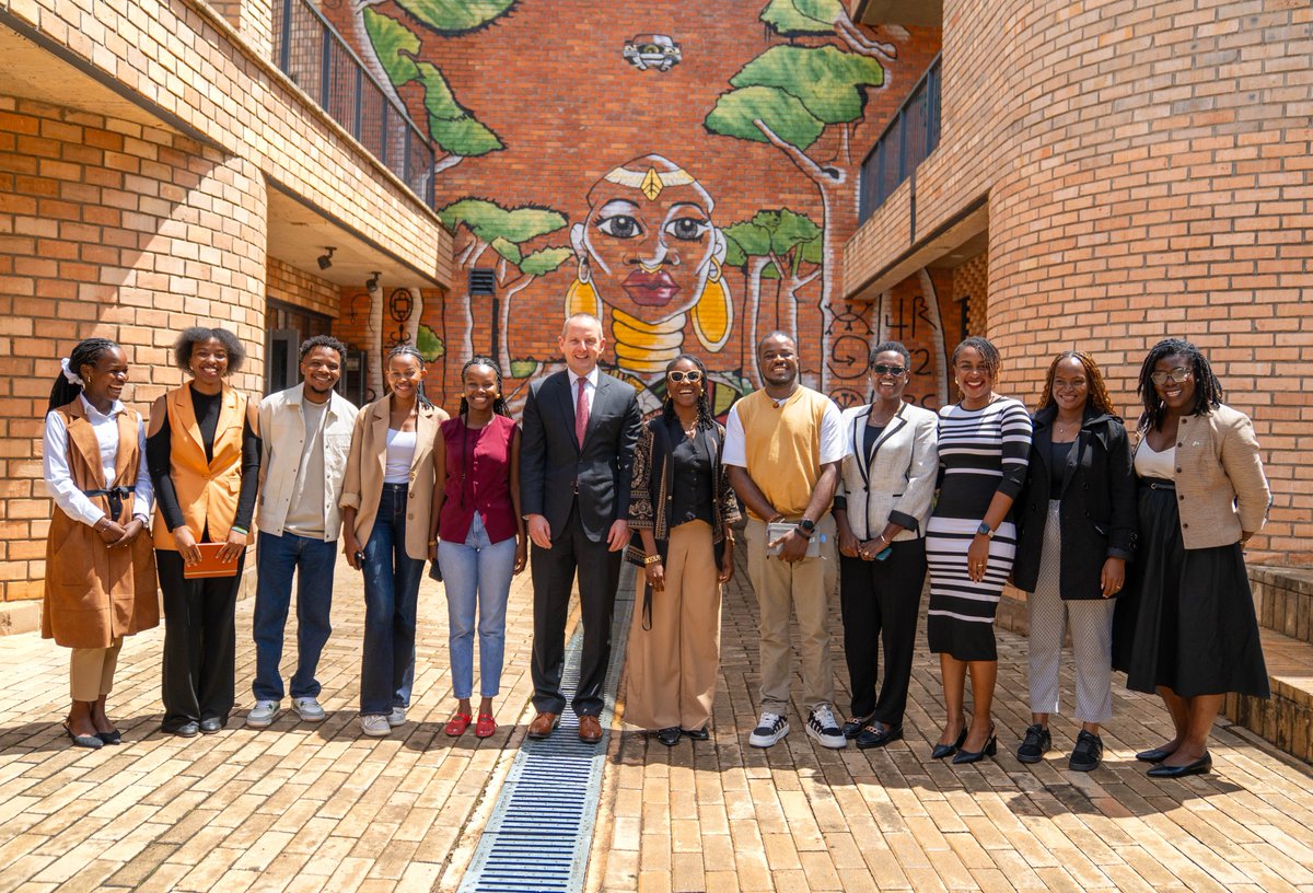 African Leadership University (@alueducation) on Twitter photo The USA’s Ambassador to Rwanda Was on Campus This Week!
On Wednesday, <a href="/USAmbRwanda/">Ambassador Eric Kneedler</a>, Eric Kneedler visited ALU for a high-impact conversation that sparked meaningful possibilities. In conversation with our Dean, VP People & Culture, and Director of Government Relations & The USA’s Ambassador to Rwanda Was on Campus This Week!
On Wednesday, <a href="/USAmbRwanda/">Ambassador Eric Kneedler</a>, Eric Kneedler visited ALU for a high-impact conversation that sparked meaningful possibilities. In conversation with our Dean, VP People & Culture, and Director of Government Relations &