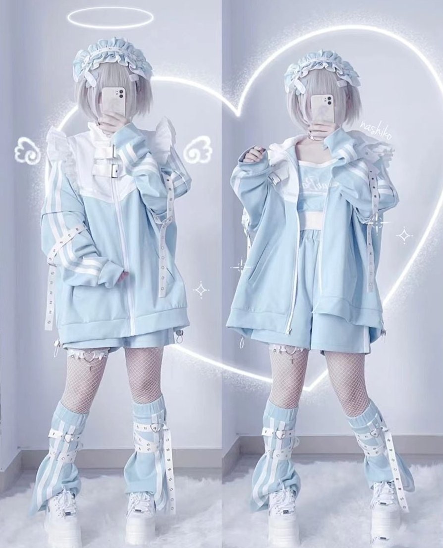 Maidens_Reve's tweet image. 💕Maiden's Rêve
    プレゼントキャンペーン°˖✧

🎁天使界隈サブカル系ジャージセット🎁
maidensreve.kawaiishop.jp/items/80364309

🎀参加条件🎀
→@Maidens_Reveをフォロー
→このツイートをRT

🎀締め切り🎀
　6月16日

❣ご希望のサイズをコメント/引用RTで当選確率アップ❣