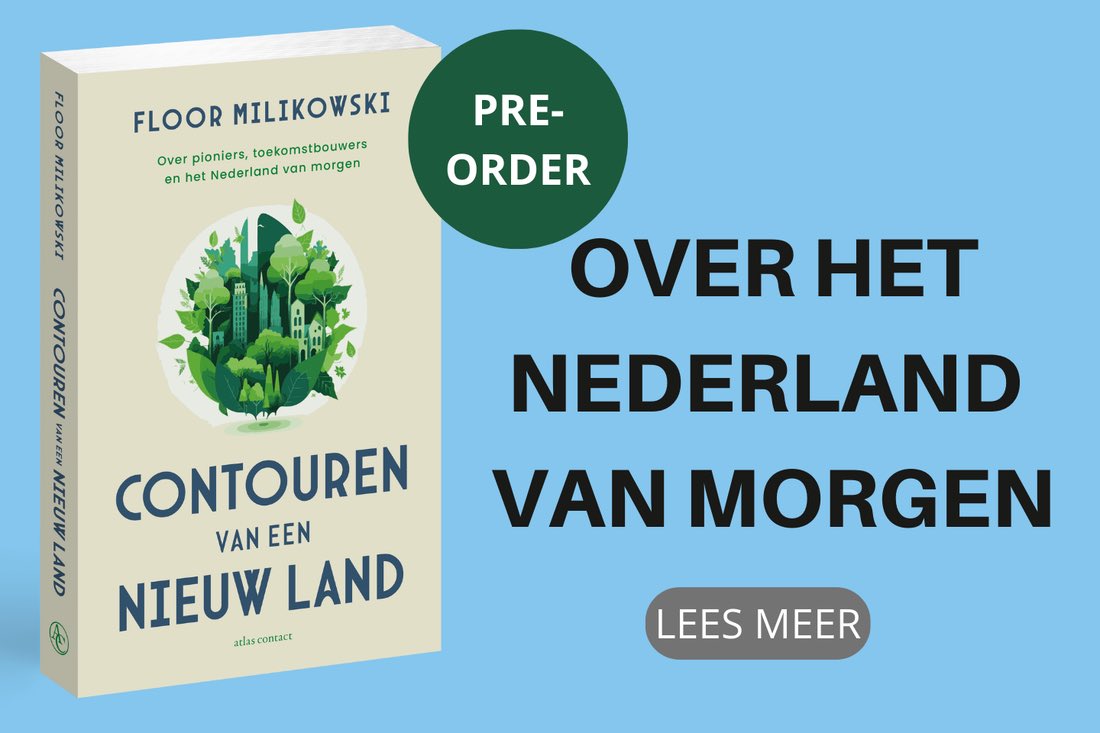 Op weg naar #WijMakenNederland lees ik in het boek van <a href="/floormilikowski/">Floor Milikowski</a>.bsky.social ‘ Contouren van een nieuw land, over pioniers, toekomstbouwers en het Nederland vermogen’. En ik herlees het Manifest 2040 van 10 jaar geleden. Het stemt hoopvol wat er allemaal wel gebeurd in NL!