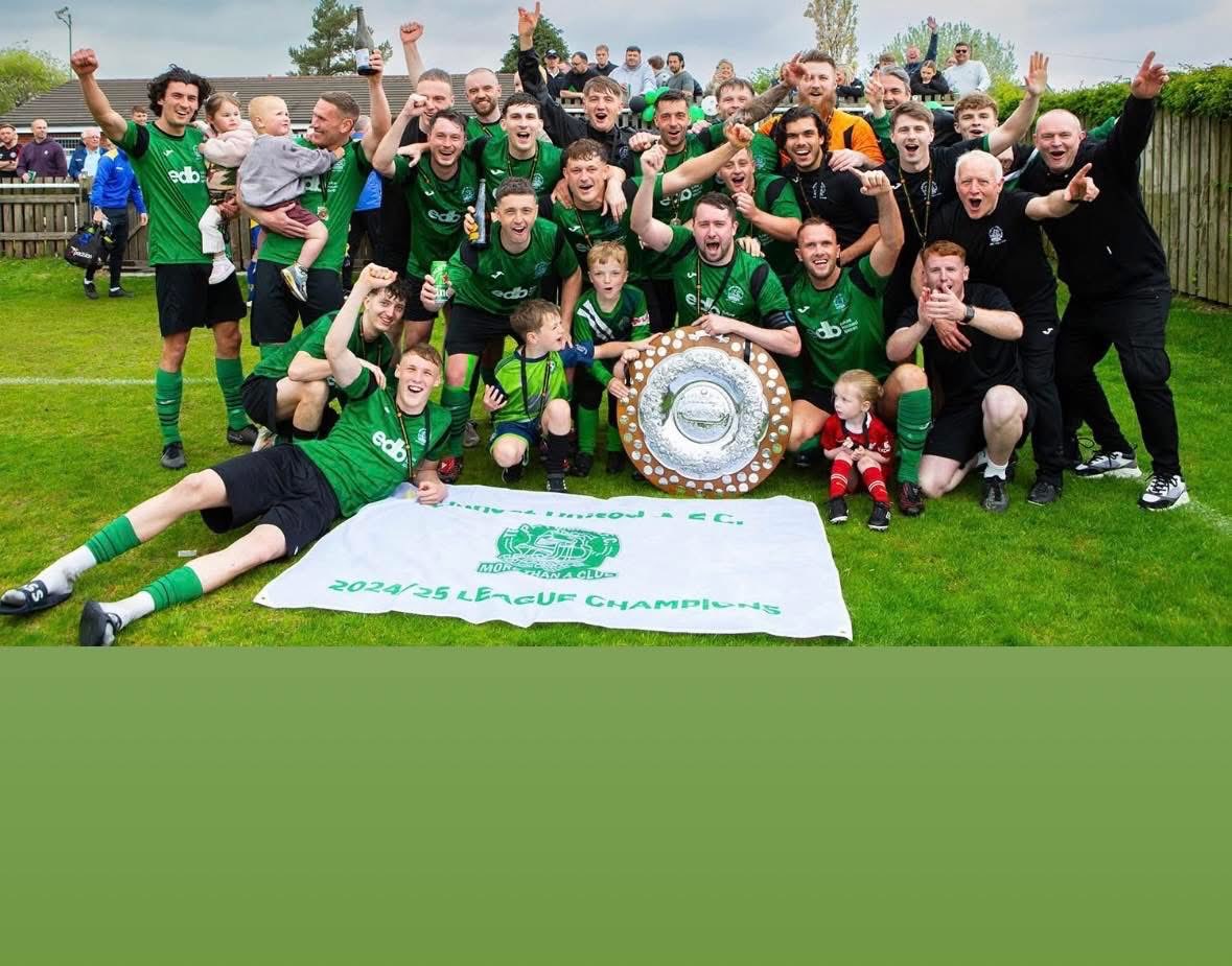 SEASON STATS
                  🏆🏆1🏆🏆 
           Save the best till last 
1 West Lancs Prem Title
1st time clubs won Prem
1st team in Bolton post war 
1 special group 
             🏆🏆🏆🏆🏆🏆🏆