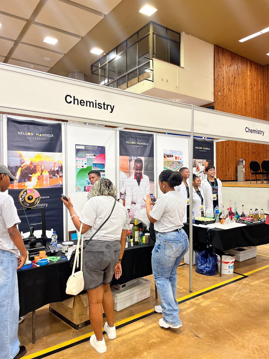 MandelaScience's tweet image. Join us at the Nelson Mandela University in Door Sports Centre for Open Day from 16–17 May 2025! The Faculty of Science is here to inspire, engage, and answer all your questions about a future in science. Don’t miss out! #NMUOpenDay #FacultyOfScience #StudyScience