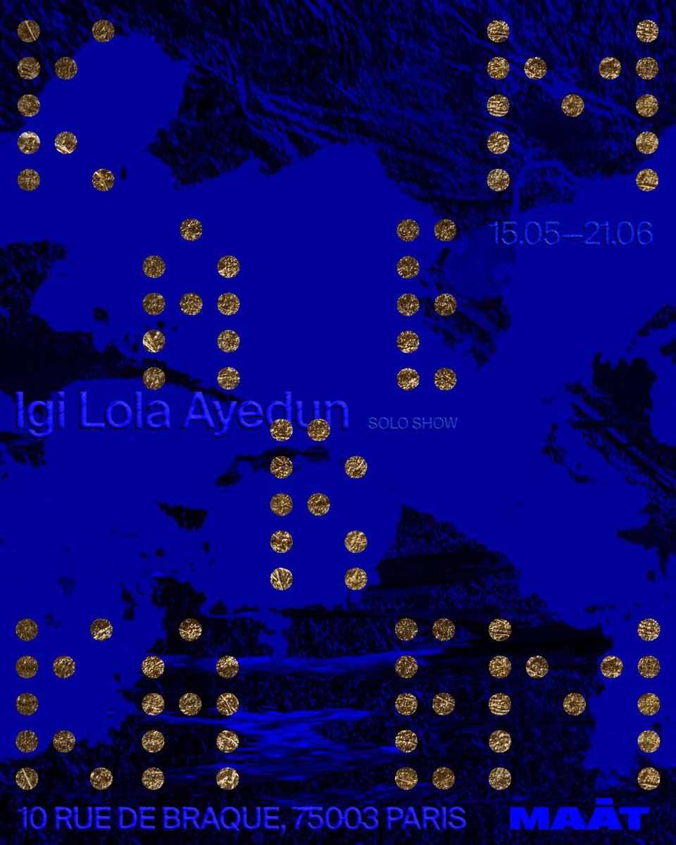 KAREM, solo show de l’artiste brésilienne Igi Lola Ayedun chez MAĀT Gallery Paris !