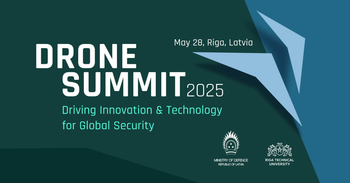 AizsardzibasMin's tweet photo. Plašsaziņas līdzekļu pārstāvji līdz 20. maijam aicināti pieteikt dalību aizsardzības inovāciju samitā “Drone Summit 2025”, kas notiks 28. maijā Rīgā.

Plašāk🔗https://t.co/T7m1zPdA6h

#DroneSummit #DroneSummit2025 https://t.co/Un7PO1h1Du