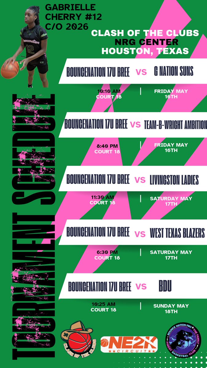 The Clash of The Clubs 🏀
Tournament Schedule 
<a href="/Bouncenation_J/">BounceNation_Fbc</a>