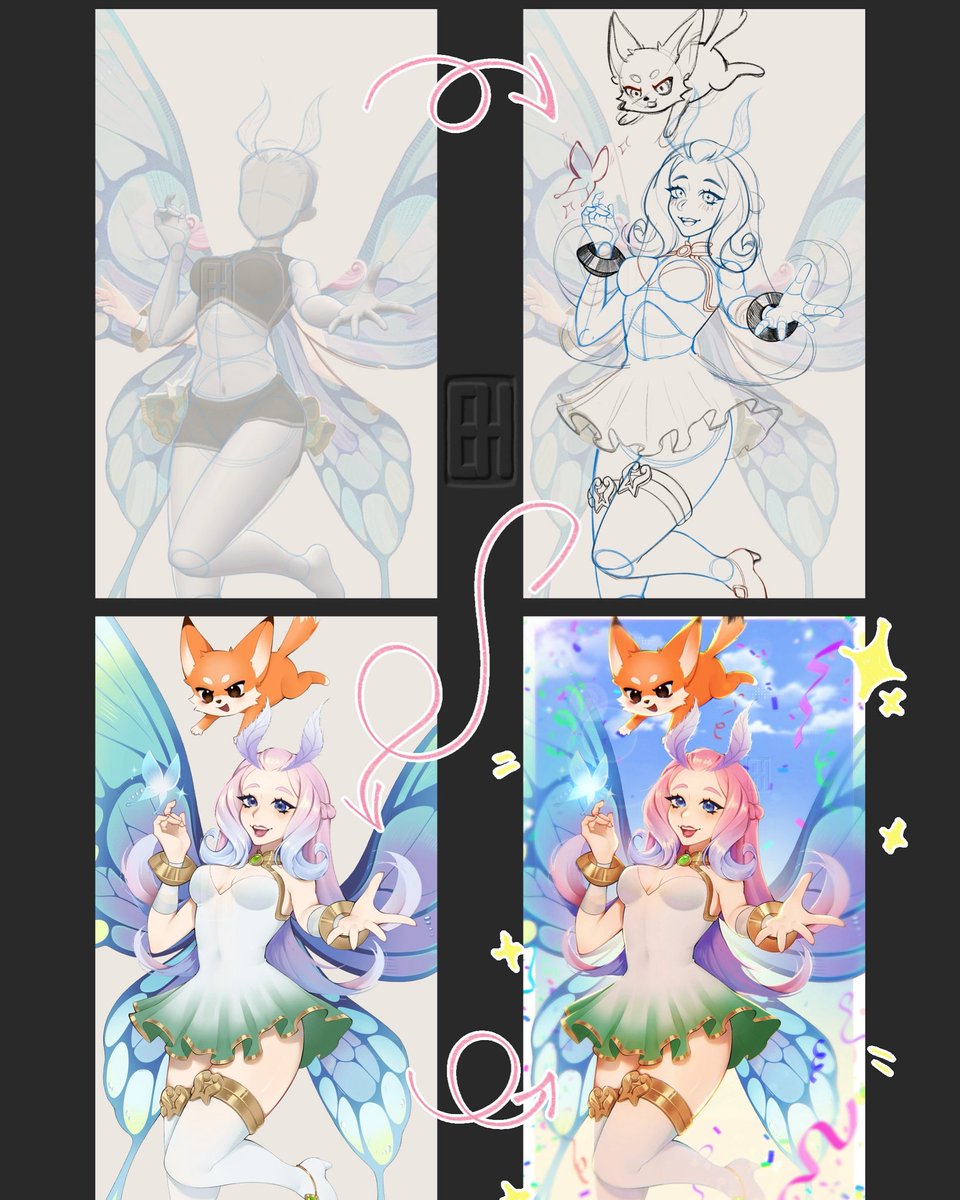 __ehelley's tweet photo. Stages of the process✨

#hbd2afk #afkxppen #__ehelley #stages #Tasi #fenix https://t.co/ZfkXmfvvBG