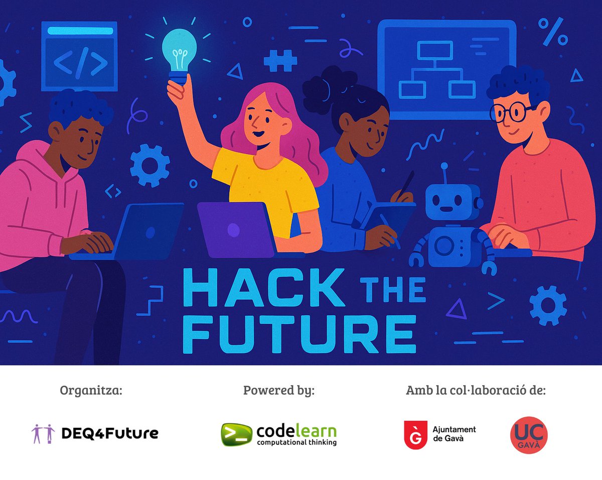 codelearn_es's tweet image. Inscripciones abiertas para la Hack The Future, la nueva hackathon educativa en Barcelona: codelearn.es/blog/hack-the-…